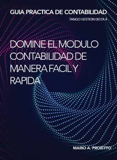 Guía Práctica de Contabilidad +Soporte completo Tango Gestion